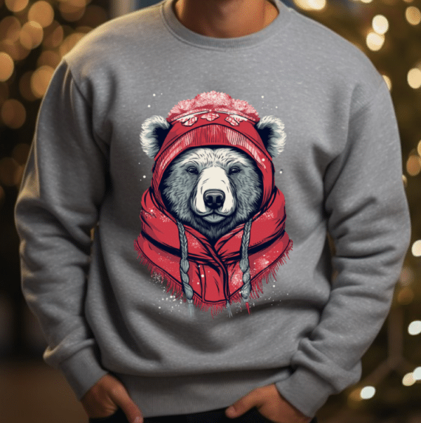 Bluza Unisex Winter Bear WIN036