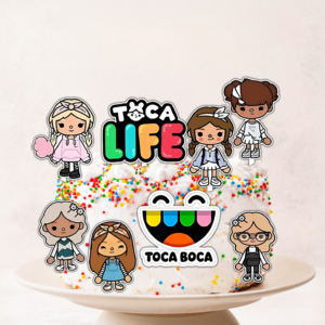 Set figurine tort, Toca Boca Life