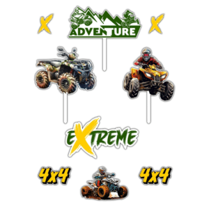Alternative view of Set figurine tort, ATV Adventure