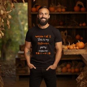 Alternative view of Tricou Unisex Halloween, Party Costume