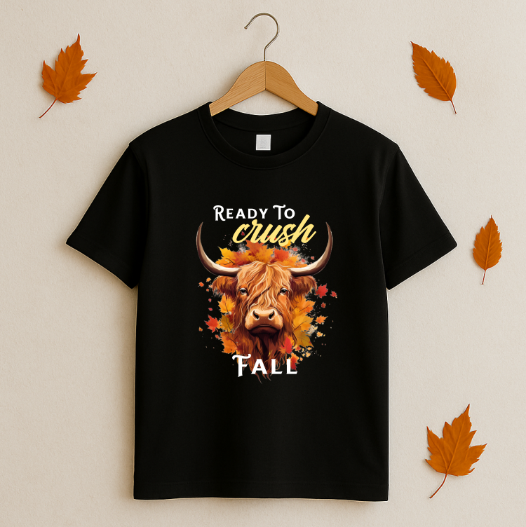 Tricou Unisex Toamna, Ready to Crush Fall - imagine 3