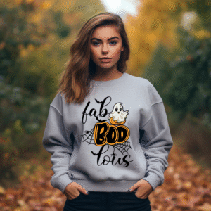 Bluza Unisex Halloween, FabBOOlous