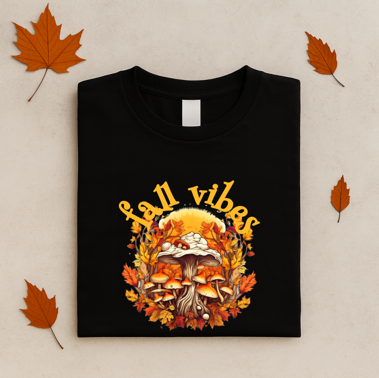 Tricou Unisex Toamna, Fall Vibes - imagine 3