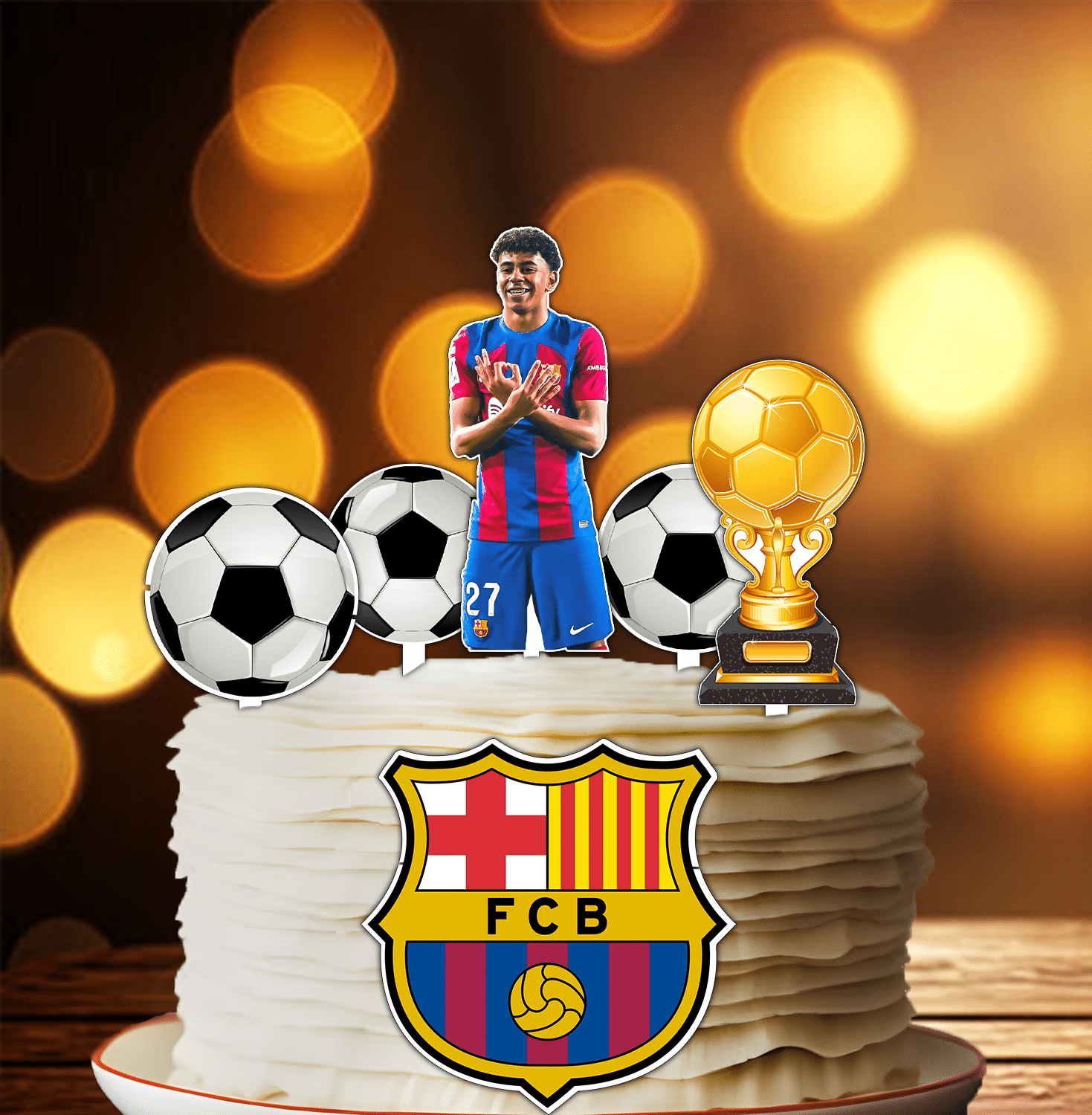 Set figurine tort, Fotbal