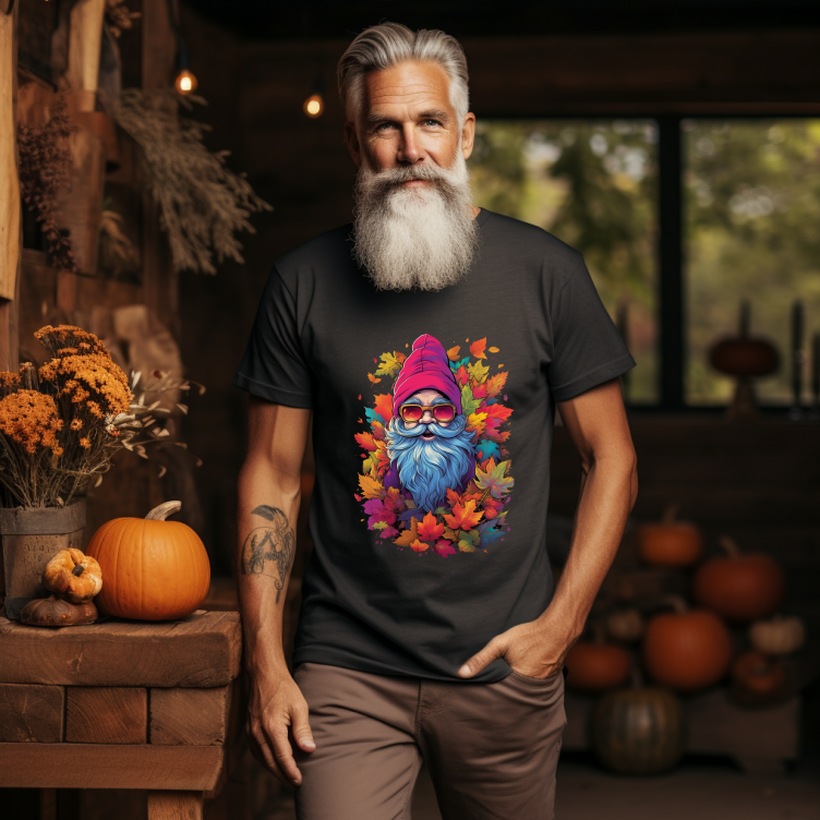 Tricou Unisex Toamna, Autumn Gnome