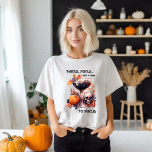 Alternative view of Tricou Unisex Halloween, Hocus Pocus