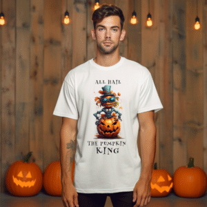 Alternative view of Tricou Unisex Halloween, Pumpkin King