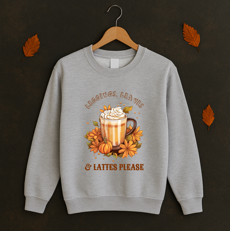 Bluza Unisex Toamna, Lattes please - imagine 3