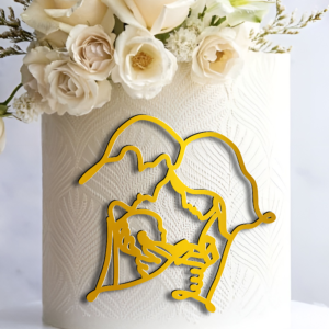 Cake Topper Minimalist Family