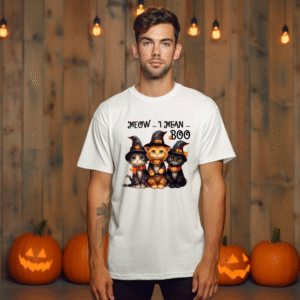 Alternative view of Bluza Unisex Halloween, Cats