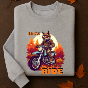 Bluza Unisex Toamna, Let’s Ride