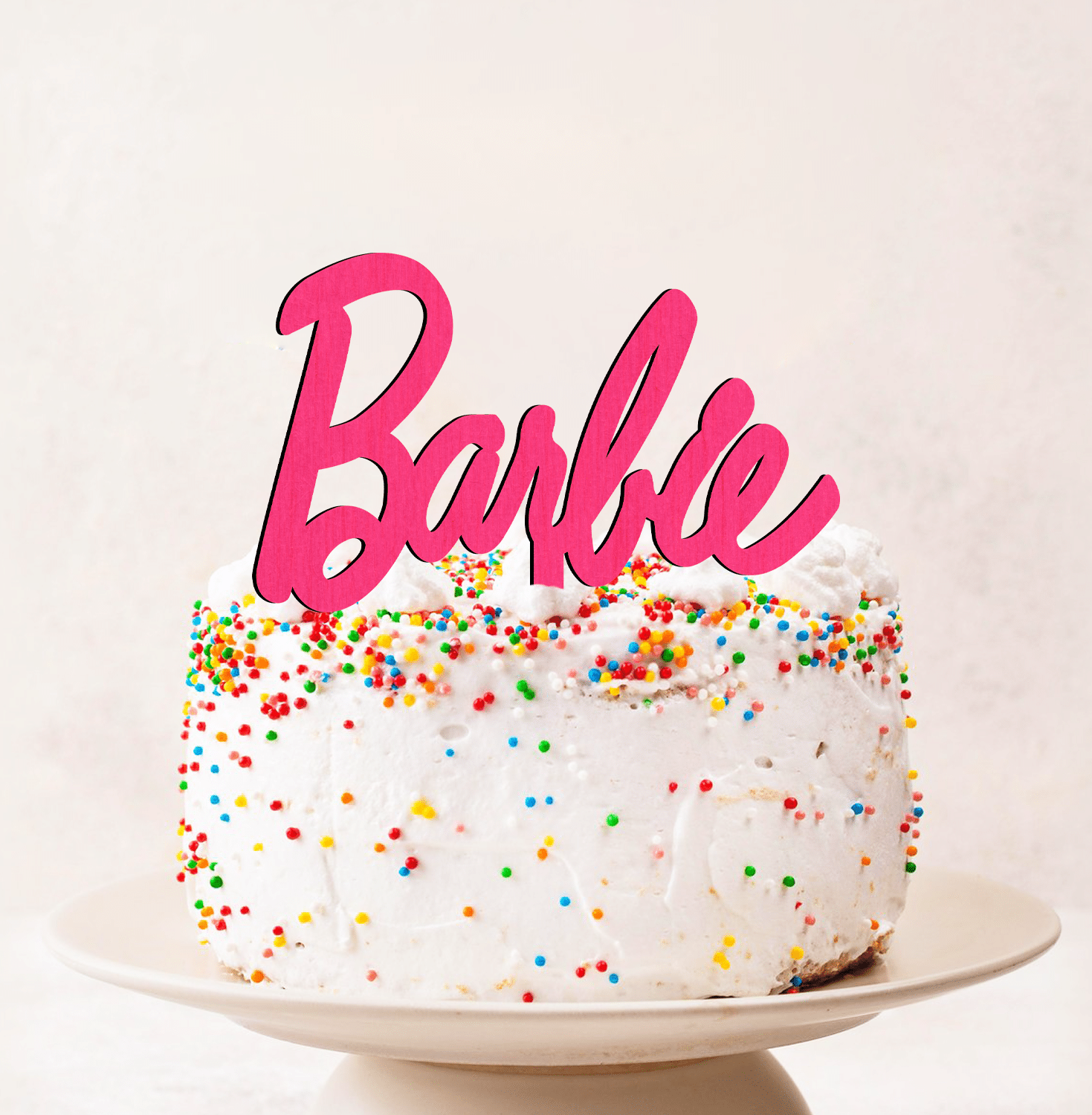 Cake Topper Barbie