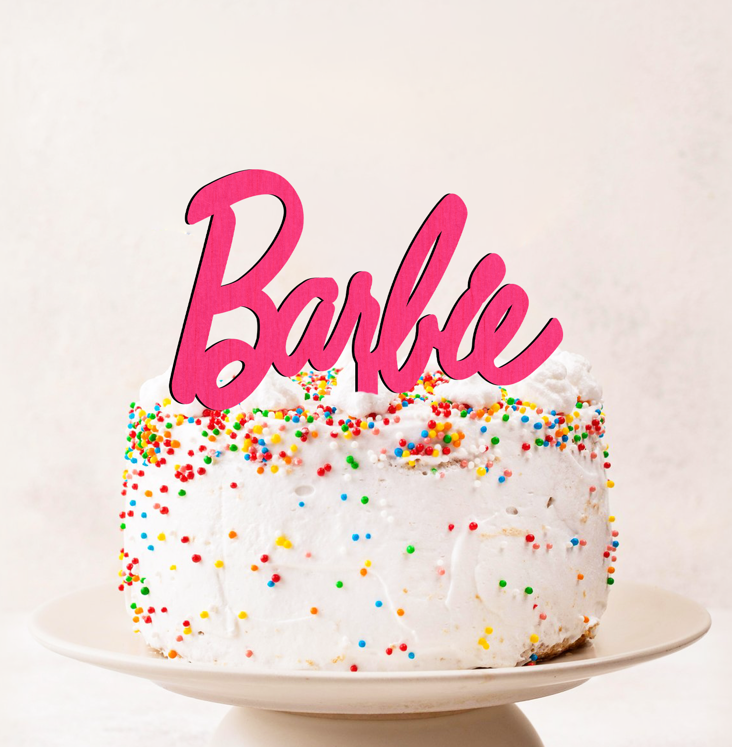 Cake Topper Barbie