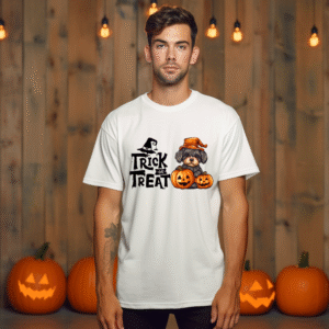 Alternative view of Tricou Unisex Halloween, Trick or Treat