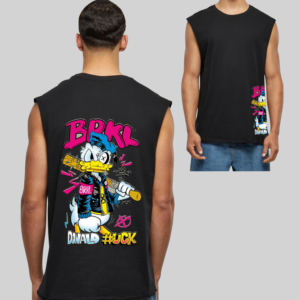 Tricou Barbat Sleeveless, Cartoon Donald Duck CART018