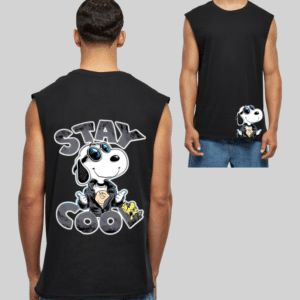 Tricou Barbat Sleeveless, Cartoon Stay Cool CART008