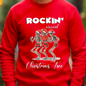 Bluza Unisex Rockin’ around the Christmas tree WIN042