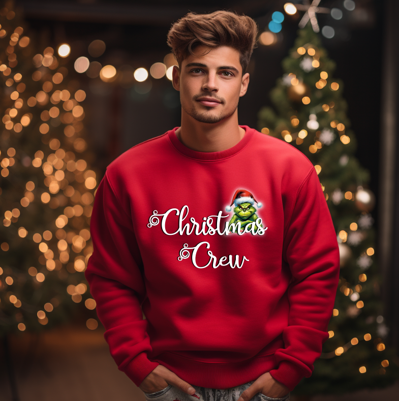 Bluza Unisex Christmas Crew - imagine 3