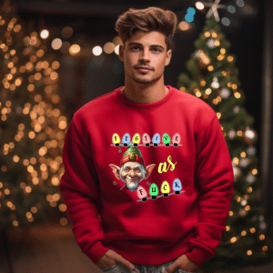 Bluza Unisex Iarna, Festive as F**k