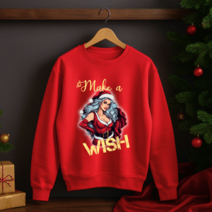 Bluza Unisex Craciun, Make a Wish
