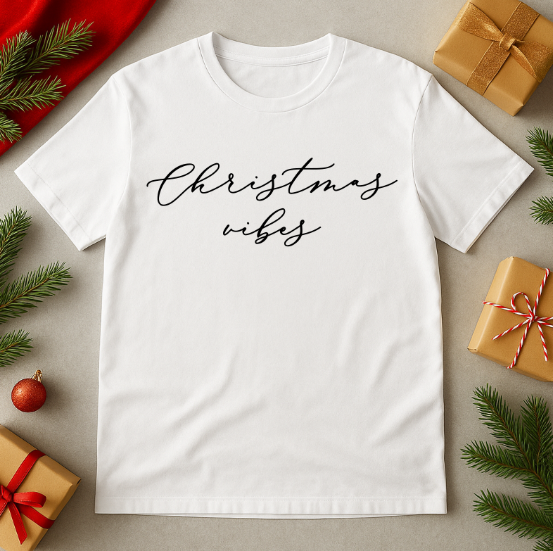 Tricou Unisex Christmas Vibes - imagine 4