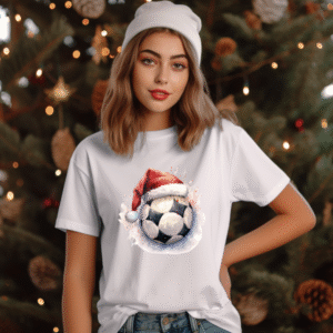 Alternative view of Tricou Unisex, Christmas Football