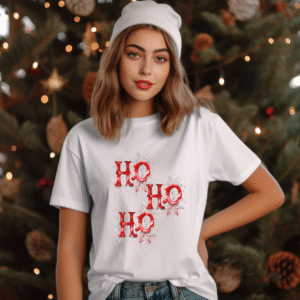 Tricou Unisex Craciun, Ho Ho Ho