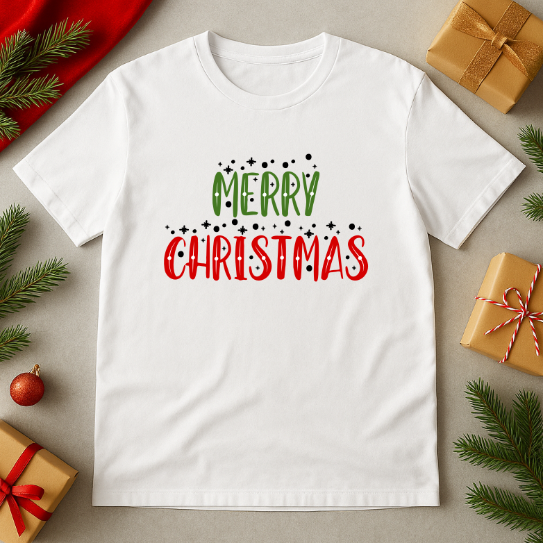 Tricou Unisex Merry Christmas - imagine 4