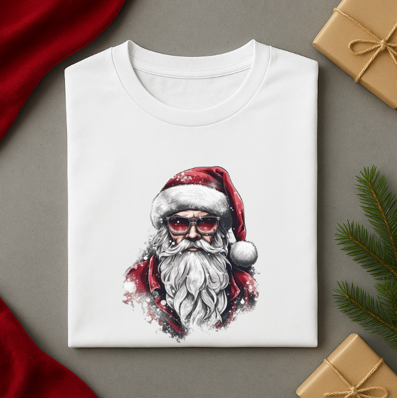 Tricou Unisex Cool Santa - imagine 3