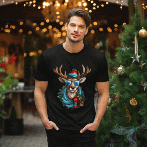 Tricou Unisex Cool Reindeer