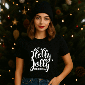 Tricou Unisex Holly Jolly Christmas