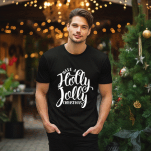 Alternative view of Tricou Unisex Holly Jolly Christmas