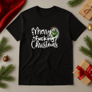 Tricou Unisex Merry F* Christmas