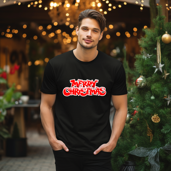 Tricou Unisex Merry Christmas - imagine 2