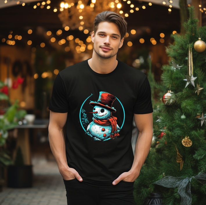 Tricou Unisex Snowman
