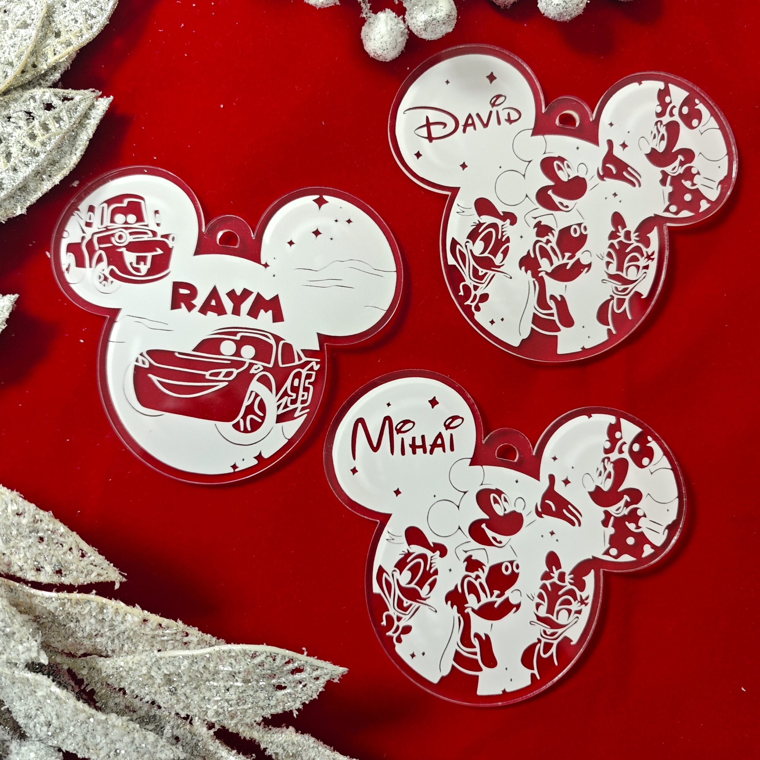 Glob Minnie si Mickey Personalizat - imagine 2