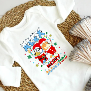 Body Craciun Bluey personalizat
