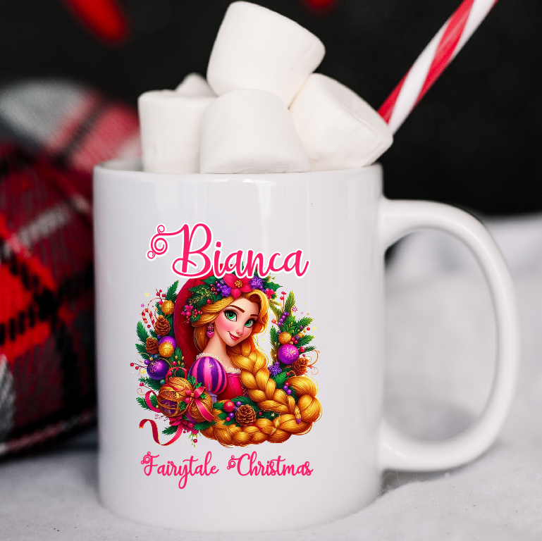 Cana Craciun Rapunzel Personalizata