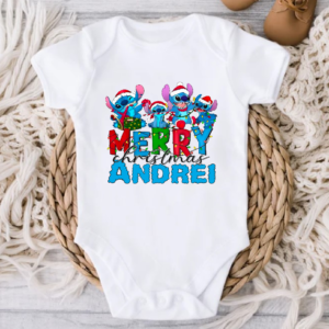 Body Craciun Lilo Si Stich Personalizat
