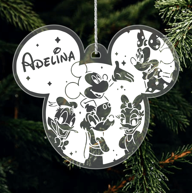 Glob Minnie si Mickey Personalizat