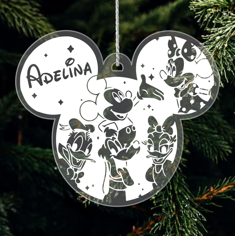 Glob Minnie si Mickey Personalizat