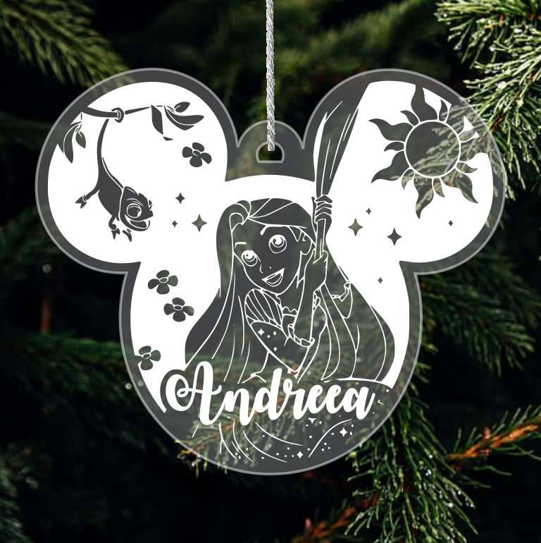 Glob Rapunzel Personalizat