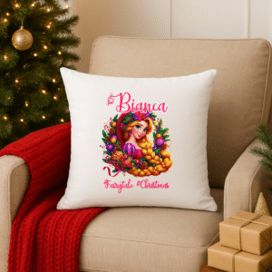 Alternative view of Perna Craciun Personalizata Rapunzel