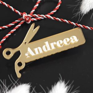 Insigne Martisoare Personalizate Coafeza Frizer