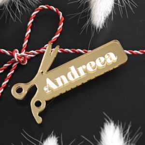 ecuson personalizat pentur frizeri sau coafeze