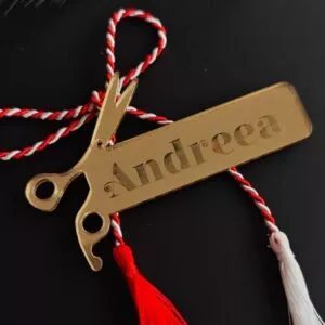 Insigne Martisoare Personalizate Coafeza Frizer