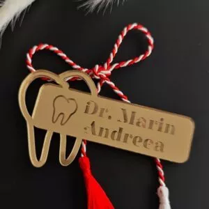 Insigne Martisoare Personalizate Medic Stomatolog