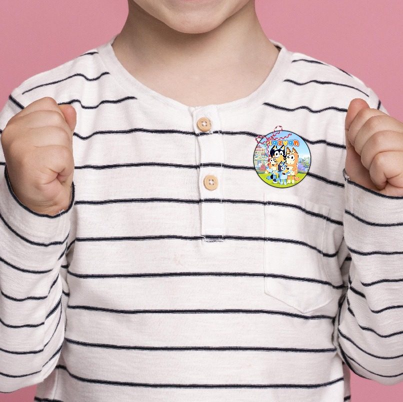 Insigne Martisoare Personalizate Copii, Bluey - imagine 2