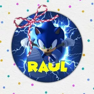 Insigne Martisoare Personalizate Copii, Sonic