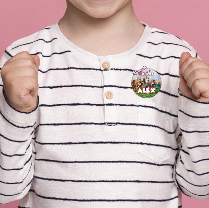 Insigne Martisoare Personalizate Copii, Roblox - imagine 2